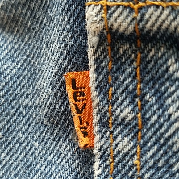 VINTAGE LEVI'S 560 ORANGE TAG TAPERED LEG - Picture 6 of 9